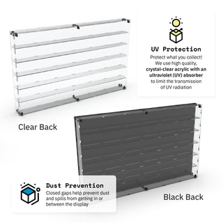 Bluemilkfig's 150 Minifigure Display Case display case Scobo Design, LLC