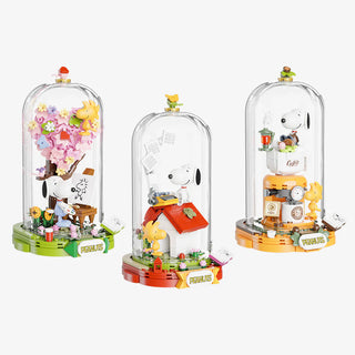 Pantasy x Snoopy Fantasia Series - Red House Daydreams, 89601 Building Kit Pantasy®