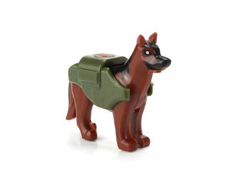 K9 Police Dog Officer/ Service Dog for Minifigures, BB90 Minifigure LEGO®