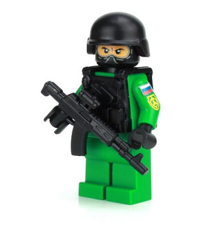 Russian Green Army Minifigure, BB24 Minifigure LEGO®