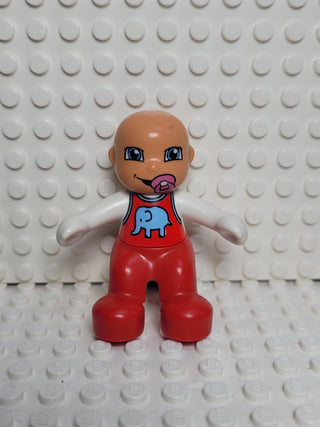 Duplo Baby in Red Overalls Minifigure LEGO®   