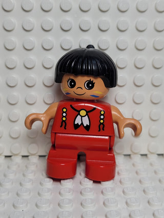 Duplo American Indian Girl Minifigure LEGO®   
