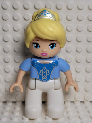 Duplo Cinderella, 47394pb240 Minifigure LEGO® No Dress  