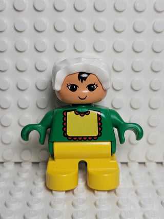 Duplo Child with White Bonnet Minifigure LEGO®   