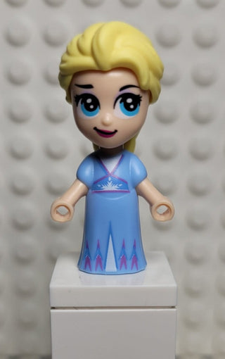 Elsa - Micro Doll, Lt Blue Dress, dp110 Minifigure LEGO®   