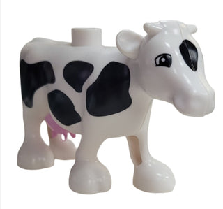 Duplo Cow with Pink Udder, dupcow1c01pb01 LEGO® Animals LEGO®   