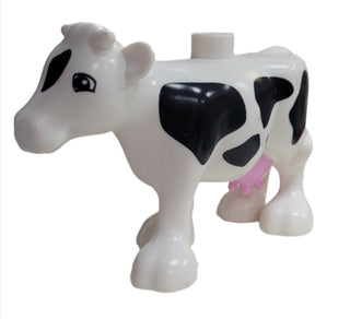 Duplo Cow with Pink Udder, dupcow1c01pb01 LEGO® Animals LEGO®   