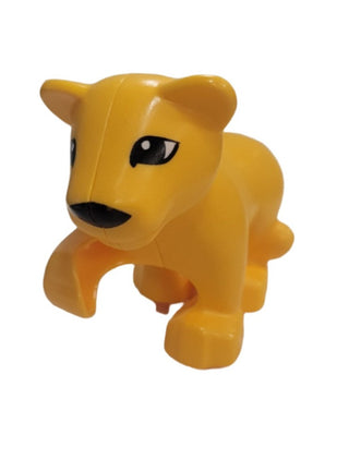 Duplo Lion Cub, Raised Paw, 54300c01pb01 LEGO® Animals LEGO®   