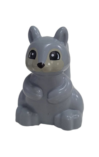 Duplo Gray Squirrel, 18115pb01 LEGO® Animals LEGO®   