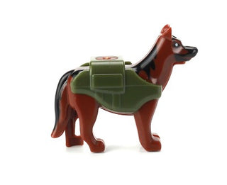 K9 Police Dog Officer/ Service Dog for Minifigures, BB90 Minifigure LEGO®