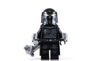 MANDO EXECUTIONER BLACK Custom Printed & Inspired Lego Star Wars Minifigure Custom minifigure BigKidBrix