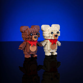 Teddy Pair Mini Build Bricker Builds