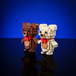 Teddy Pair Mini Build Bricker Builds