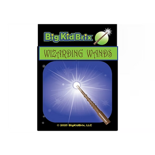 Wizarding Wands NATURAL pack Custom, Accessory BigKidBrix