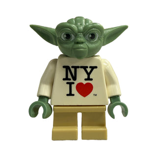 Yoda - NY I Heart Torso (Toys "R" Us Times Square 2013 Exclusive), sw0465a Minifigure LEGO®