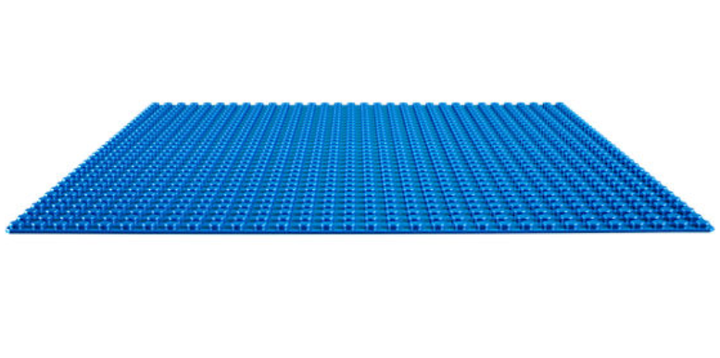 10714 BLUE 32x32 LEGO® Baseplate Part LEGO® Blue  
