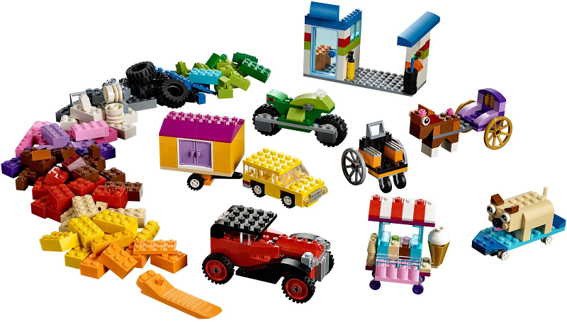 Bricks on a Roll (Walmart Limited Editon), 10715 Building Kit LEGO®   