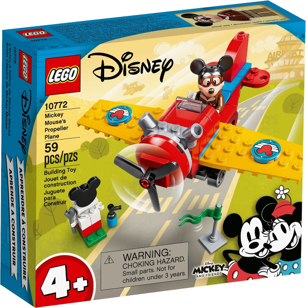 Mickey Mouse's Propeller Plane, 10772 Building Kit LEGO®   