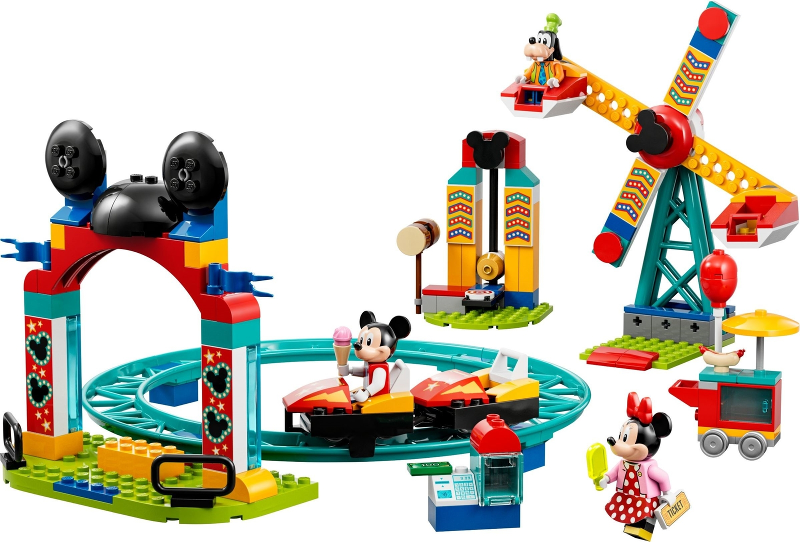 Mickey, Minnie and Goofy's Fairground Fun - 10778 Building Kit LEGO®   
