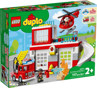 Fire Station & Helicopter, 10970 Building Kit LEGO®   