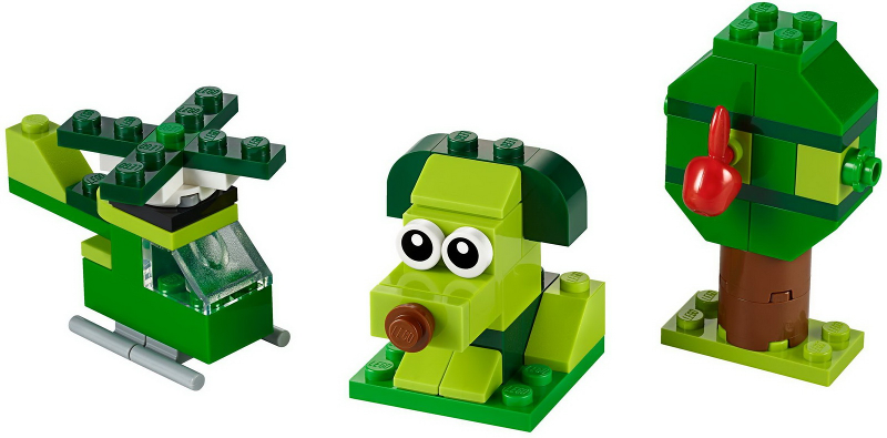 Creative Green Bricks, 11007 Building Kit LEGO®   