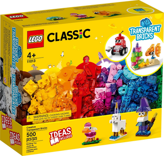 Creative Transparent Bricks, 11013 Building Kit LEGO®   