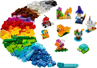 Creative Transparent Bricks, 11013 Building Kit LEGO®   