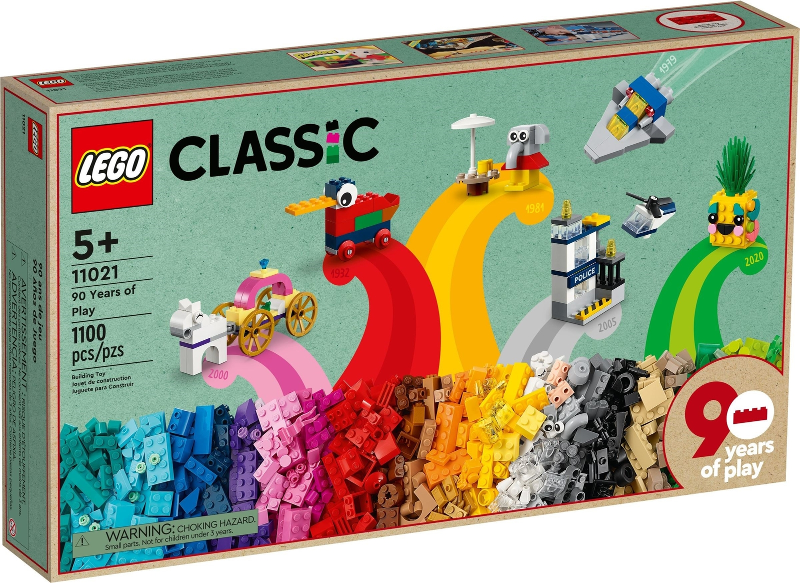 90 Years of Play, 11021 Building Kit LEGO®   