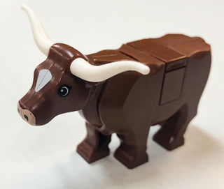 LEGO® Cow LEGO® Animals LEGO® Brown Longhorn  
