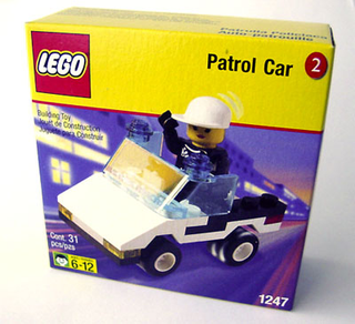 Patrol Car, 1247 Building Kit LEGO®   