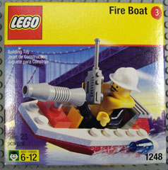 Fire Boat, 1248 Building Kit LEGO®   