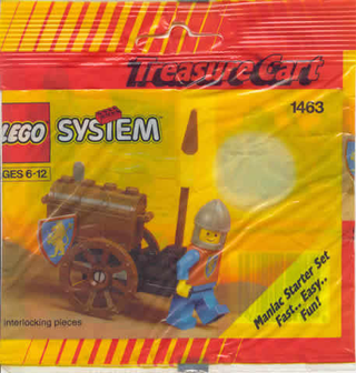 Treasure Cart polybag, 1463 Building Kit LEGO®   