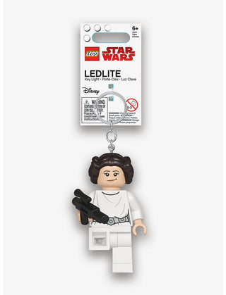 LEGO® Princess Leia Keychain LED Light 3” Keychain LEGO®   