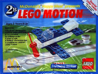 Motion 2B, Lightning Striker polybag, 1643 Building Kit LEGO®   