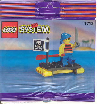 Shipwrecked Pirate polybag, 1713 Building Kit LEGO®   