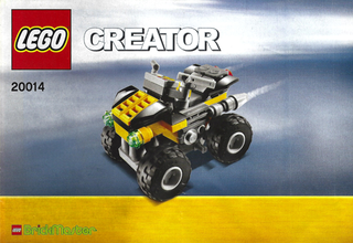 4 x 4 Dynamo polybag 20014 Building Kit LEGO®   