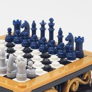 BrickMini Custom Kit - Chess Color Set Building Kit Brickmini Dark Blue  