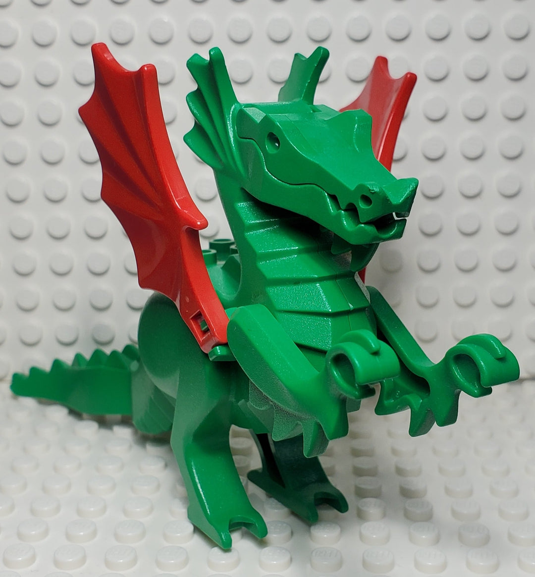 LEGO® Classic Dragon, Green with Red Wings