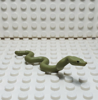 LEGO® Snake with Raised Head (HP Nagini) LEGO® Animals LEGO® Olive Green  