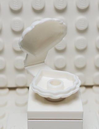 LEGO® Small Clam LEGO® Animals LEGO® White  