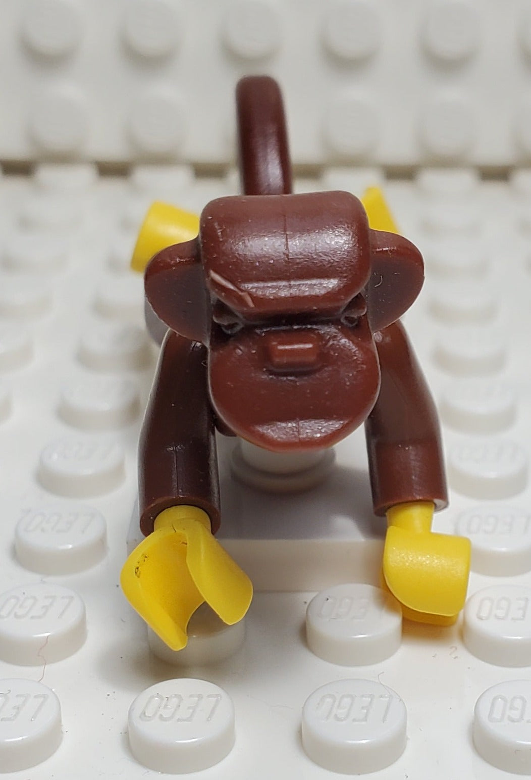 Monkey Lego Block Code LEGO® Monkey Yellow Hands – Atlanta Brick Co
