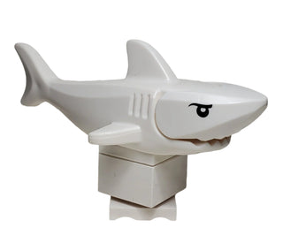 LEGO® Shark with Gills and Printed Eyes, 14518c04pb01 LEGO® Animals LEGO® White