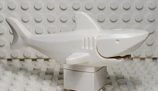 LEGO® Shark Rounded Nose with Gills LEGO® Animals LEGO® White  