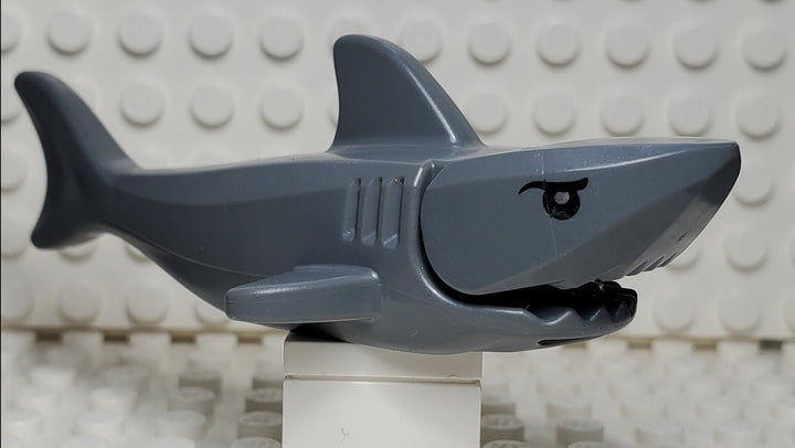 LEGO® Shark with Gills and Meta Plate and Band on Left Side