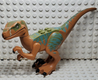 LEGO® Raptor/Velociraptor with Olive Green Back and Sand Green (Echo) LEGO® Animals LEGO®   
