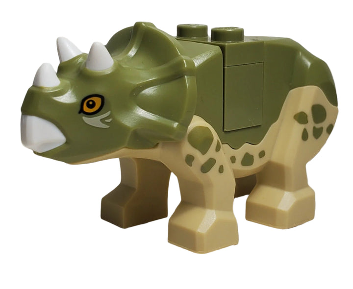 LEGO® Dinosaur Triceratops Baby with Olive Green Top
