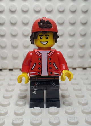 Jack Davids, hs052 (Large Smile with Teeth/Angry) Minifigure LEGO®   