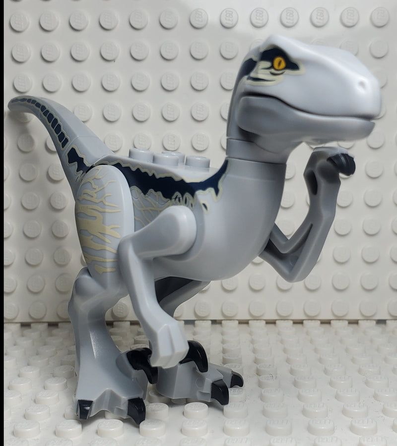 LEGO® Raptor/Velociraptor Dark Blue and Tan Markings (Jurassic World B ...