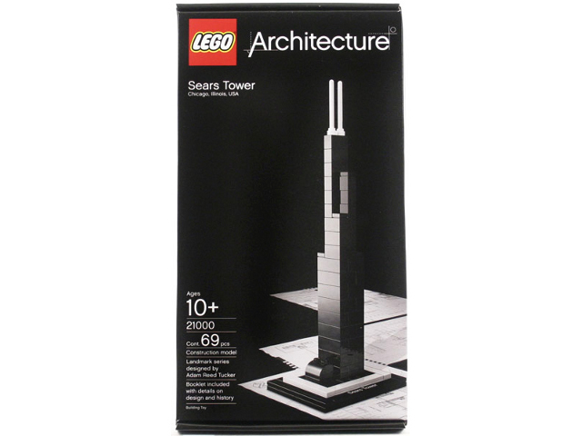 Sears Tower, 21000-1 Building Kit LEGO®   