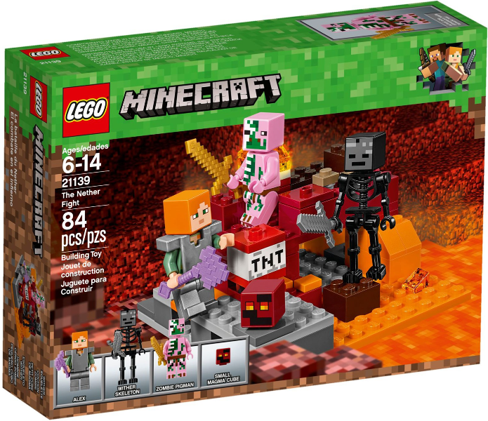 The Nether Fight, 21139 Building Kit LEGO®   